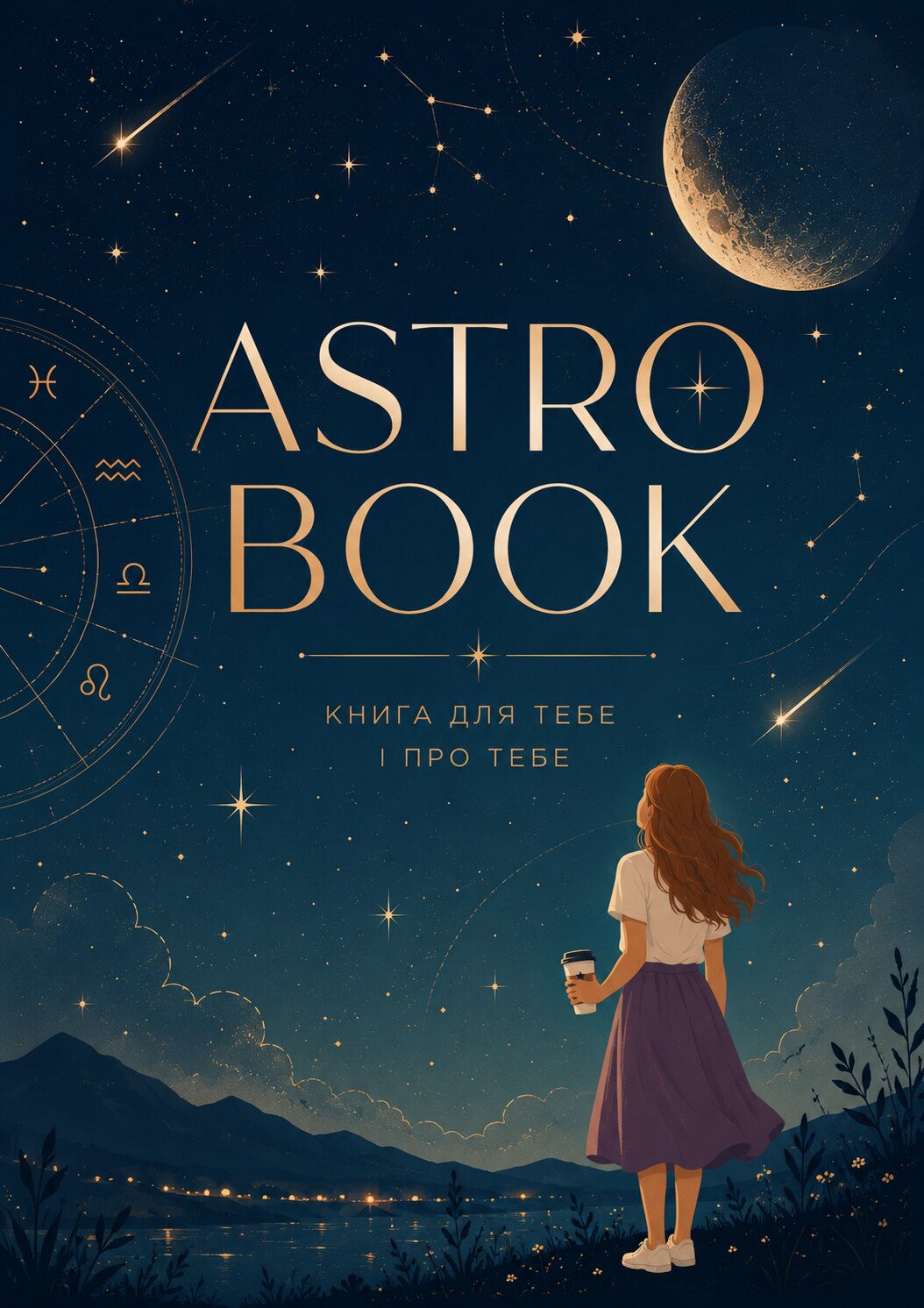 Обкладинка персональної астрологічної книги AstroBook