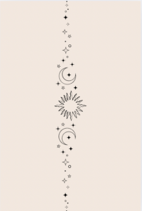 🌕 North Node in the 1st House — South Node in the 7th: A Karmic Path Toward Self!