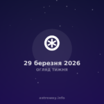 Огляд Тижня — 2026 03 29