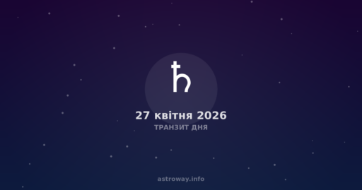 27 kwietnia 2026 roku: tranzyty planetarne dnia – jak wykorzystać energię znaków