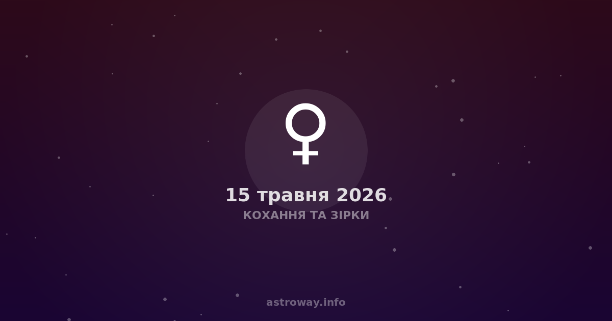 Miłość pod gwiazdami: jak planety wpływają na Twoje relacje 15 maja 2026 roku