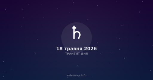 Транзит Дня — 2026 05 18