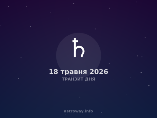 Транзит Дня — 2026 05 18
