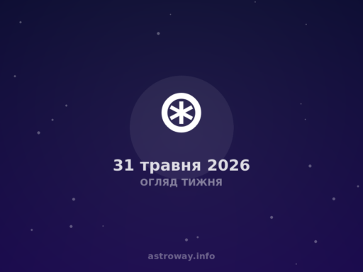 Огляд Тижня — 2026 05 31