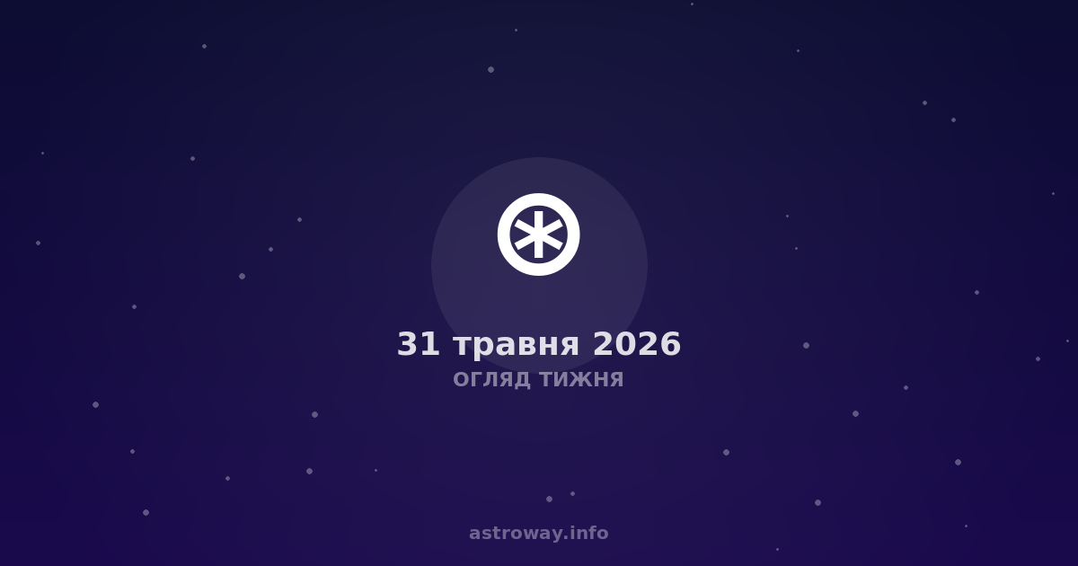Огляд Тижня — 2026 05 31