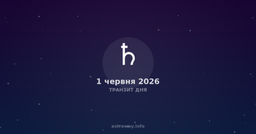 Транзит Дня — 2026 06 01