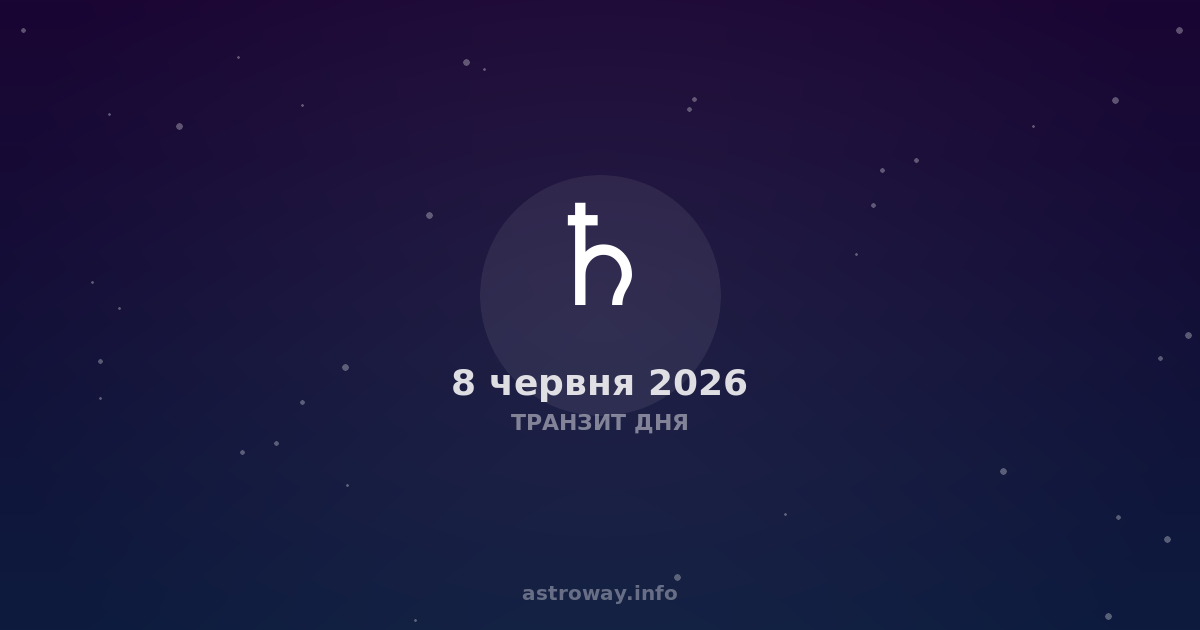 Транзит Дня — 2026 06 08