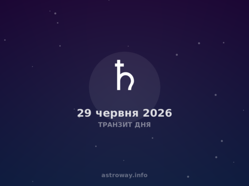 Транзит Дня — 2026 06 29
