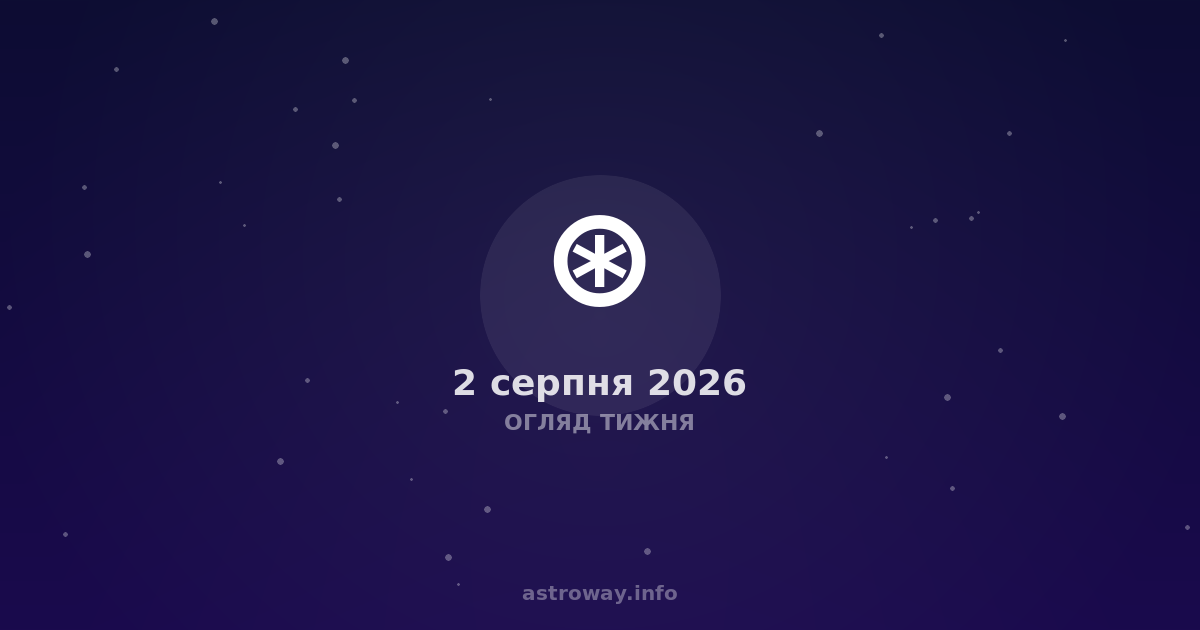 Огляд Тижня — 2026 08 02