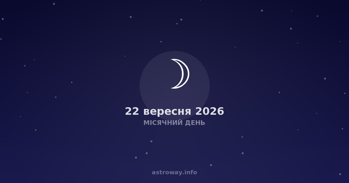 The Moon in Aquarius, which is also in the waxing gibbous phase, creates a specific backdrop for Tuesday, September 22, 2026. This is not the day you want to sit in a cozy room with a cup of tea and read romances. The energy here is outward, directed toward communication, new acquaintances, and the search for unconventional solutions. The Moon at the 8th degree of Aquarius forms the so‑called Luna Stationary, meaning the day’s energy stabilizes, chaos dissipates, and you can clearly set priorities.