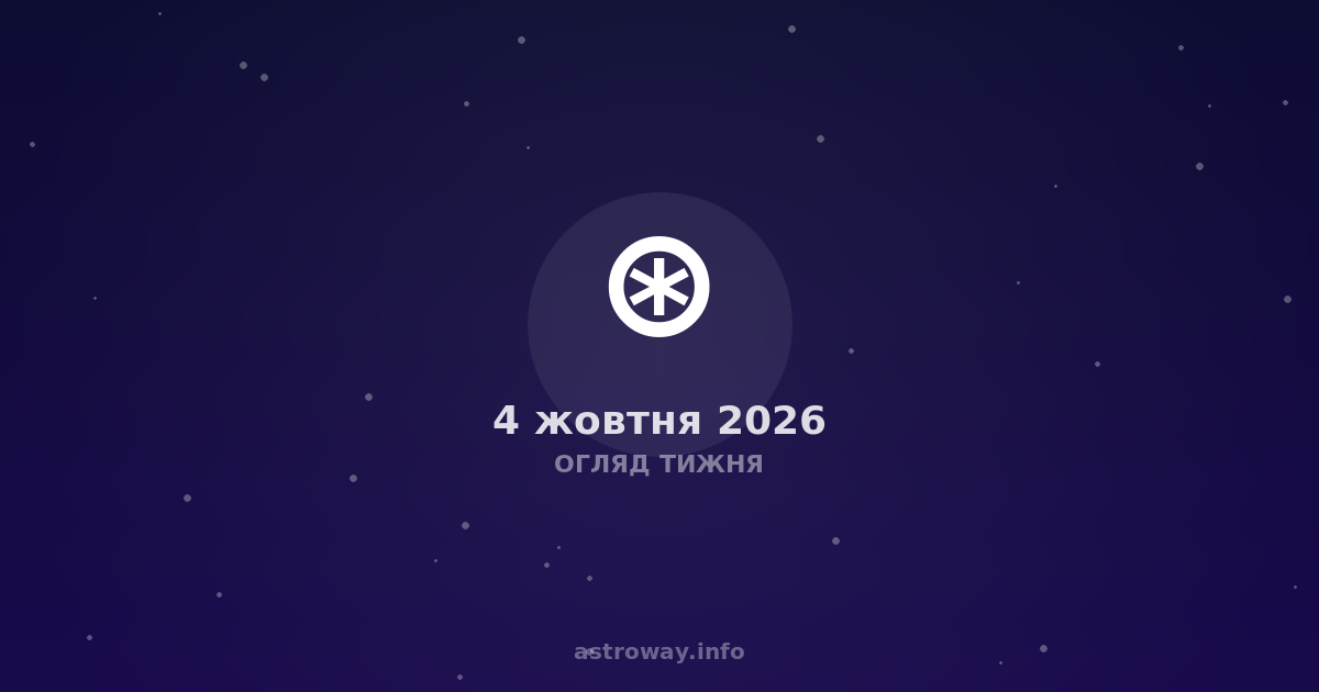 Огляд Тижня — 2026 10 04