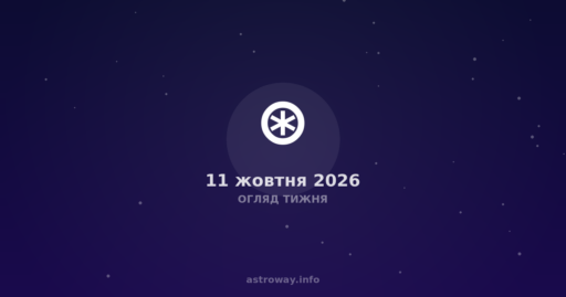 Огляд Тижня — 2026 10 11