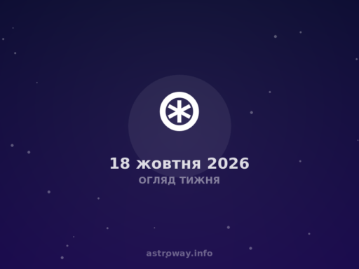 Огляд Тижня — 2026 10 18