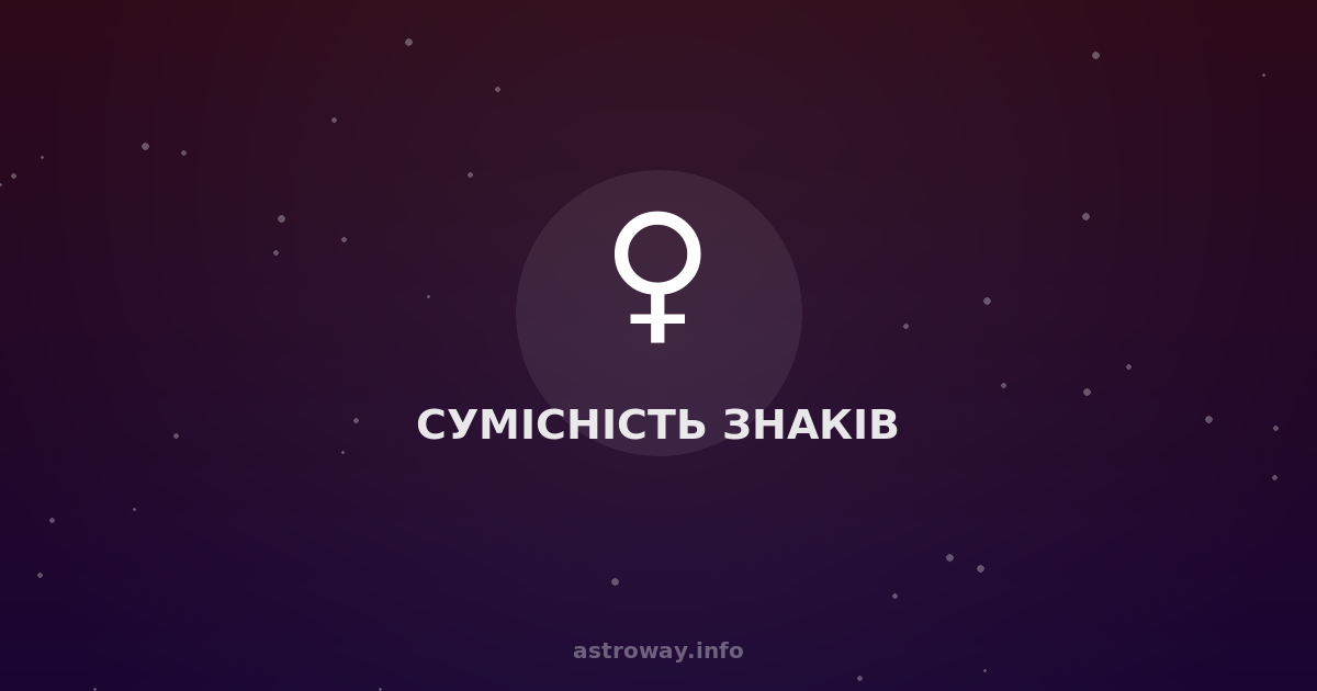Сумісність Знаків — Astro Way