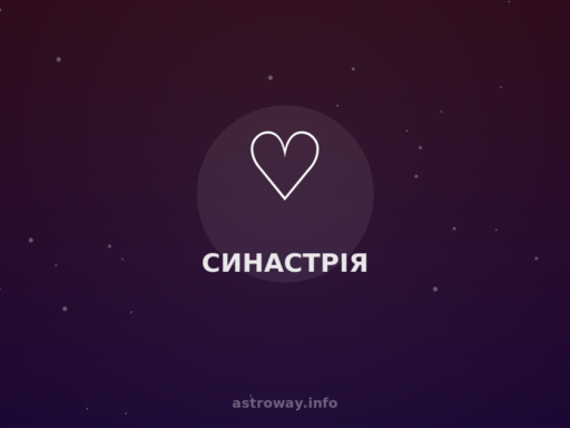Синастрія — Astro Way
